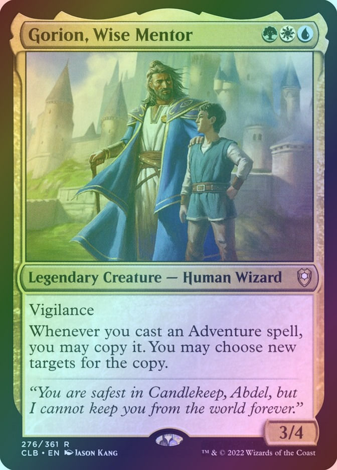 Gorion, Wise Mentor (CLB) (276) / Foil