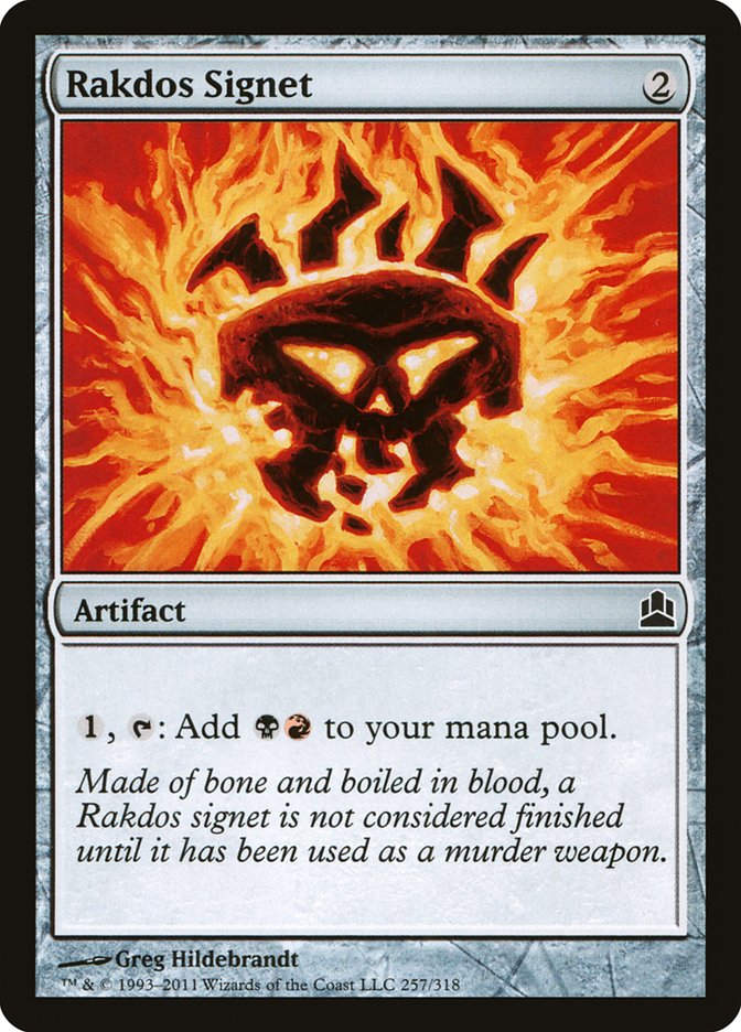 Rakdos Signet (cmd)