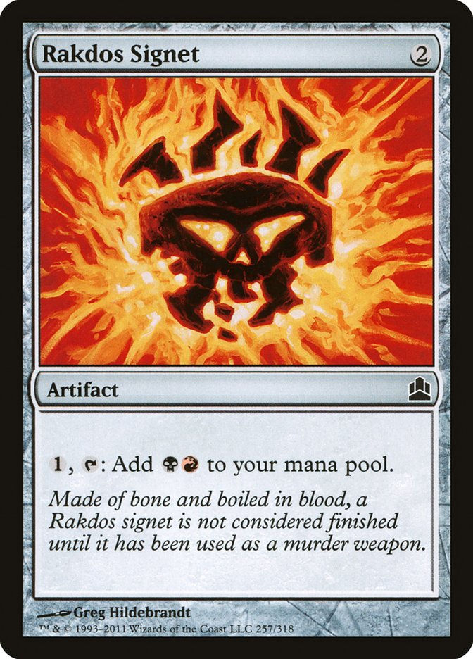 Rakdos Signet (cmd)