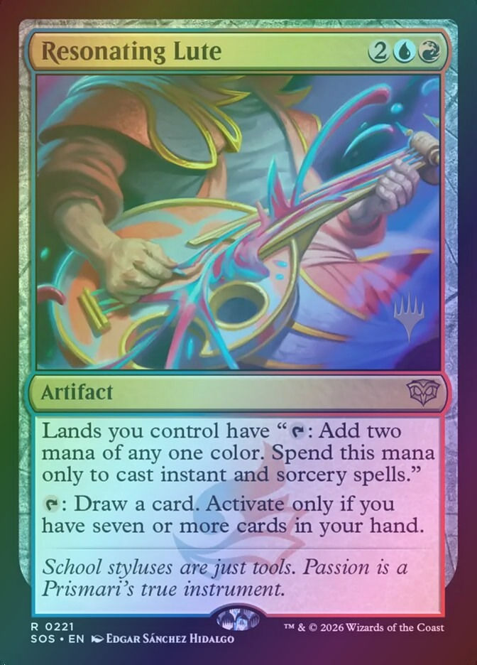 Resonating Lute (PSOS) (221p) / Foil