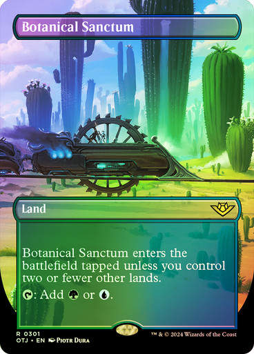 Botanical Sanctum (otj) (301) / Foil Borderless