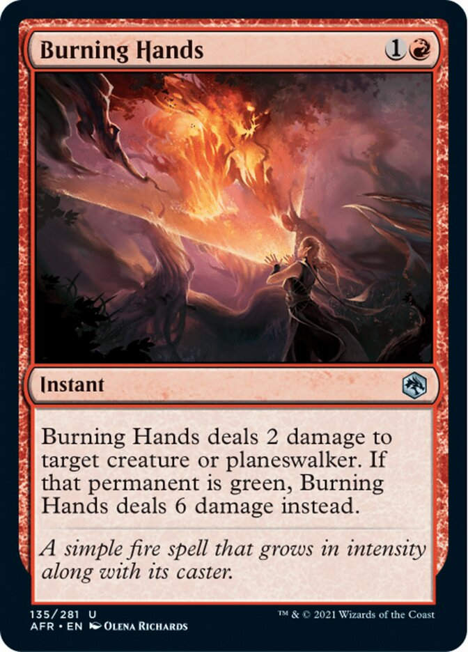 Burning Hands (AFR)