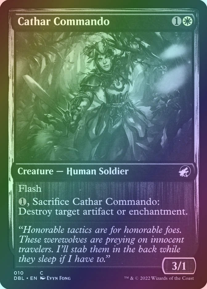 Cathar Commando (DBL) (10) / Foil
