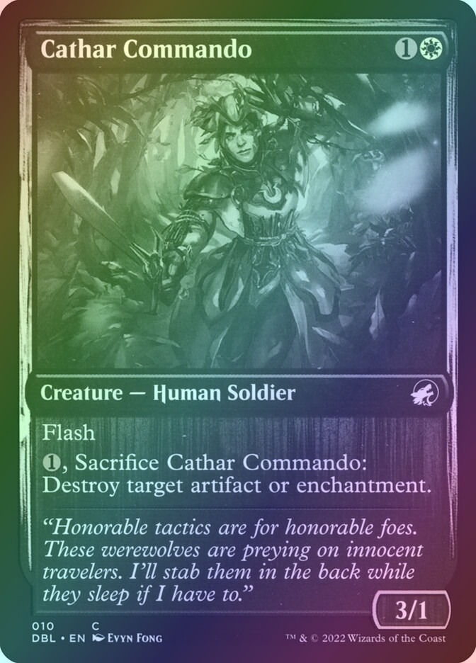 Cathar Commando (DBL) (10) / Foil