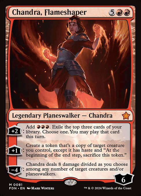 Chandra, Flameshaper (FDN) (81)
