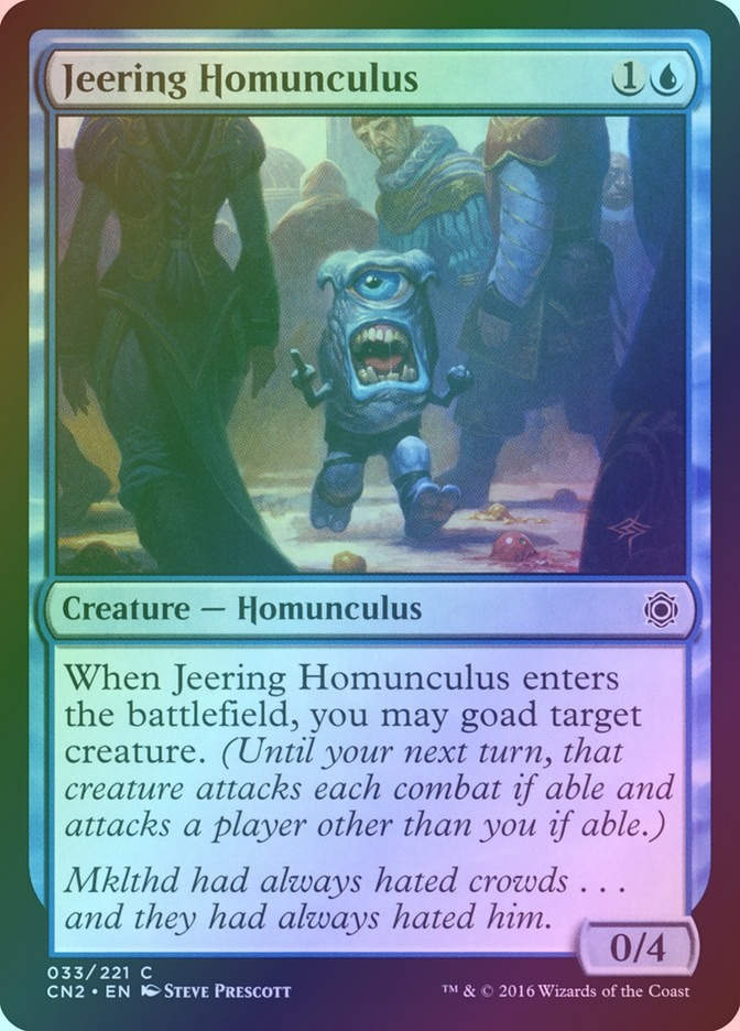 Jeering Homunculus (CN2) (33) / Foil