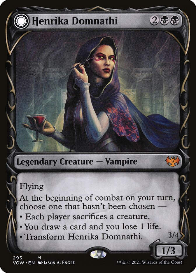 Henrika Domnathi // Henrika, Infernal Seer (VOW) (293) / Showcase
