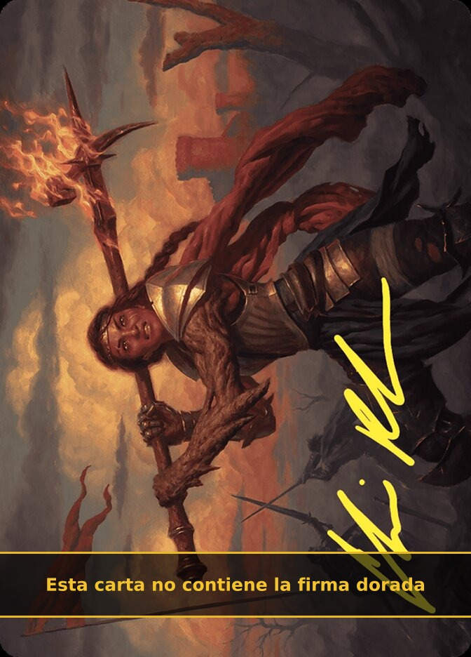 Imodane, the Pyrohammer (AWOE) (18) / No Firmada