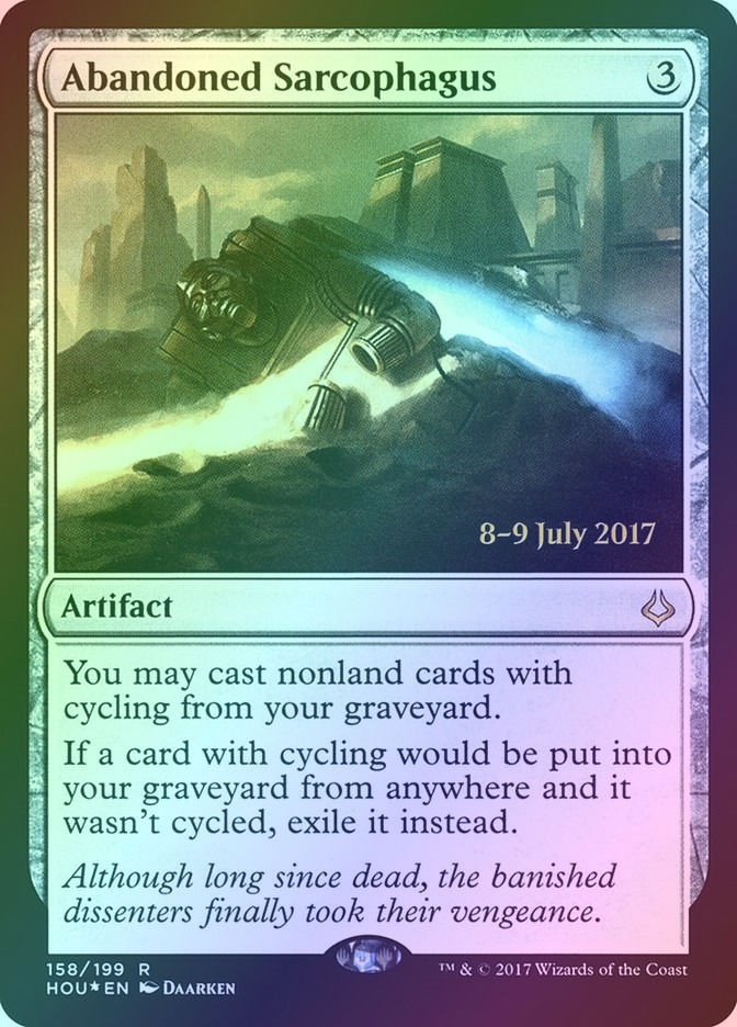 Abandoned Sarcophagus (PHOU) (158s) / Foil