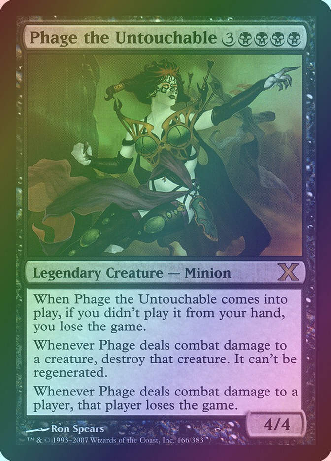 Phage the Untouchable (10E) (166) / Foil