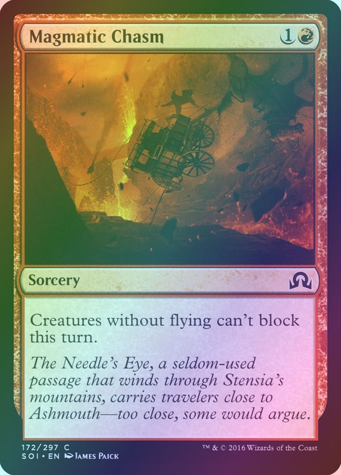 Magmatic Chasm (SOI) (172) / Foil