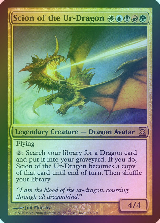 Scion of the Ur-Dragon (TSP) (246) / Foil