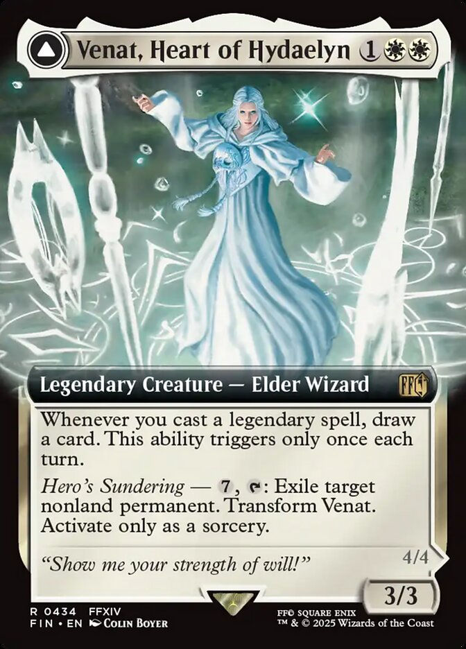 Venat, Heart of Hydaelyn // (FIN) (434) / Extended Art — cara 1 de 2