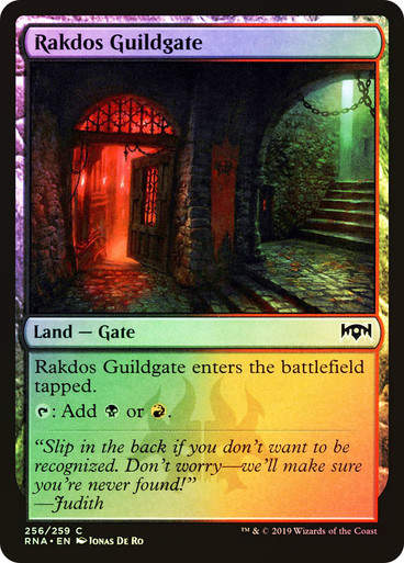 Rakdos Guildgate (RNA) (256) / Foil
