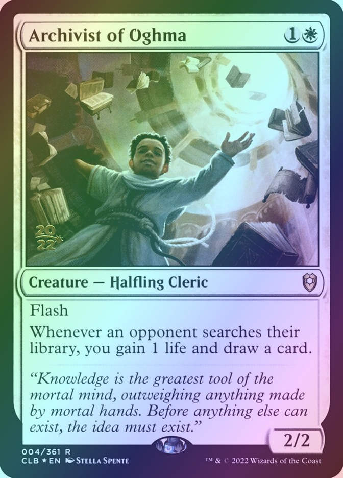 Archivist of Oghma (PCLB) (4s) / Foil