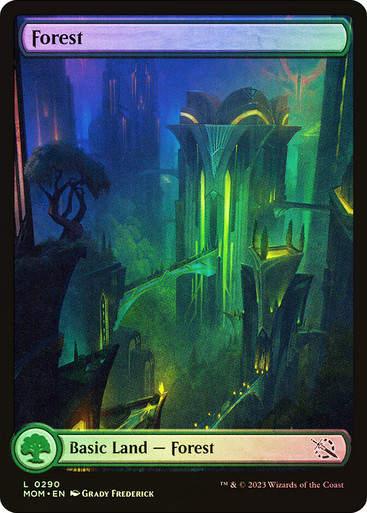 Forest (mom) (290) / Full Art / Foil
