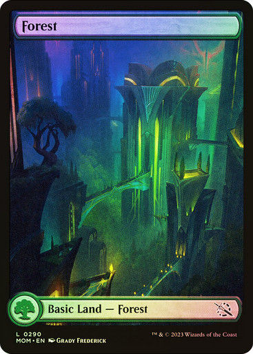 Forest (mom) (290) / Full Art / Foil