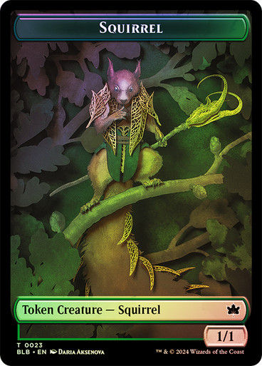 Darkstar Augur (tblb) (11) // Squirrel (tblb) (23) — cara 2 de 2