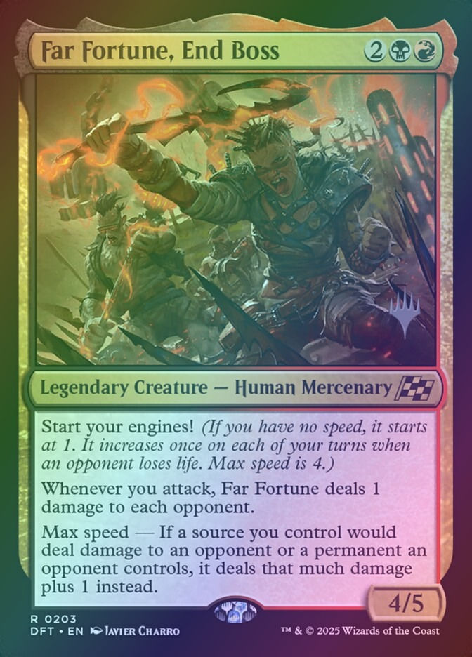 Far Fortune, End Boss (PDFT) (203p) / Foil