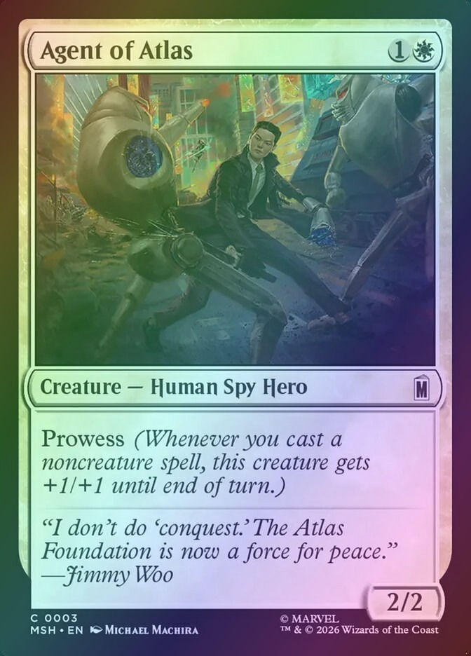Agent of Atlas (MSH) (3) / Foil