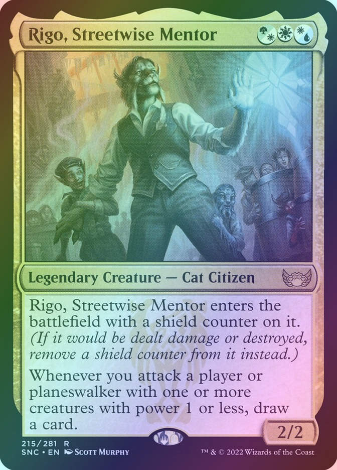 Rigo, Streetwise Mentor (SNC) (215) / Foil