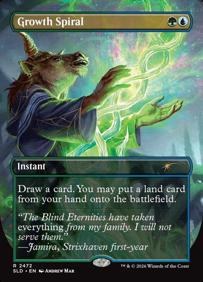 Growth Spiral (SLD) (2472) / Borderless