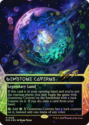 Gemstone Caverns (EOS) (106) / Borderless Galaxy Foil