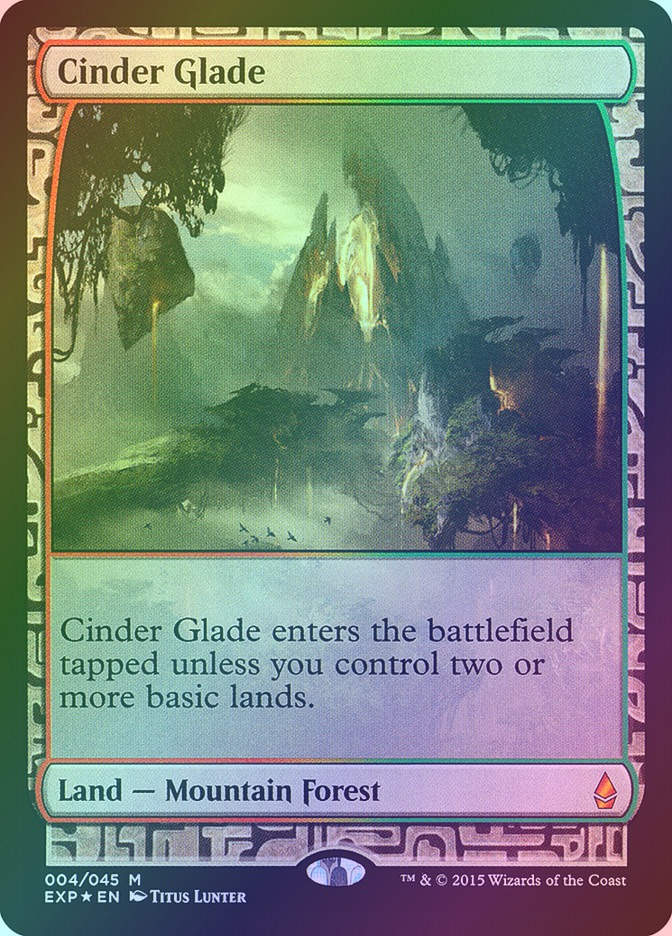 Cinder Glade (EXP) (4) / Foil