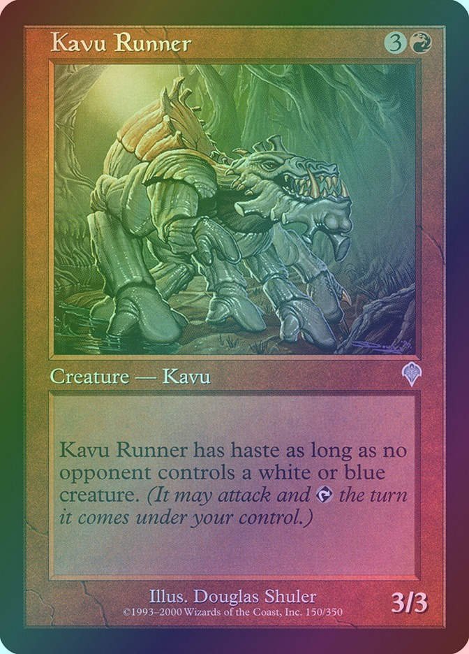 Kavu Runner (INV) (150) / Foil