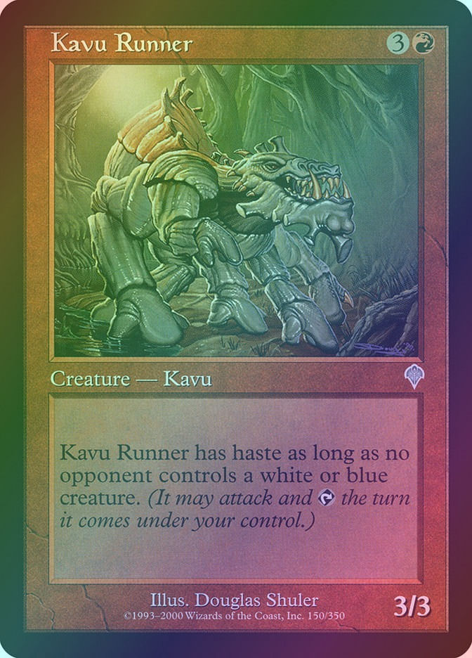 Kavu Runner (INV) (150) / Foil