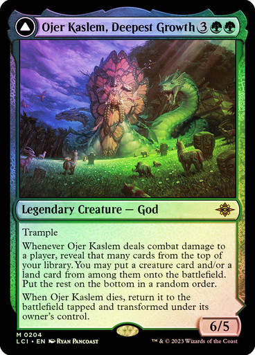 Ojer Kaslem, Deepest Growth // Temple of Cultivation (lci) / Foil