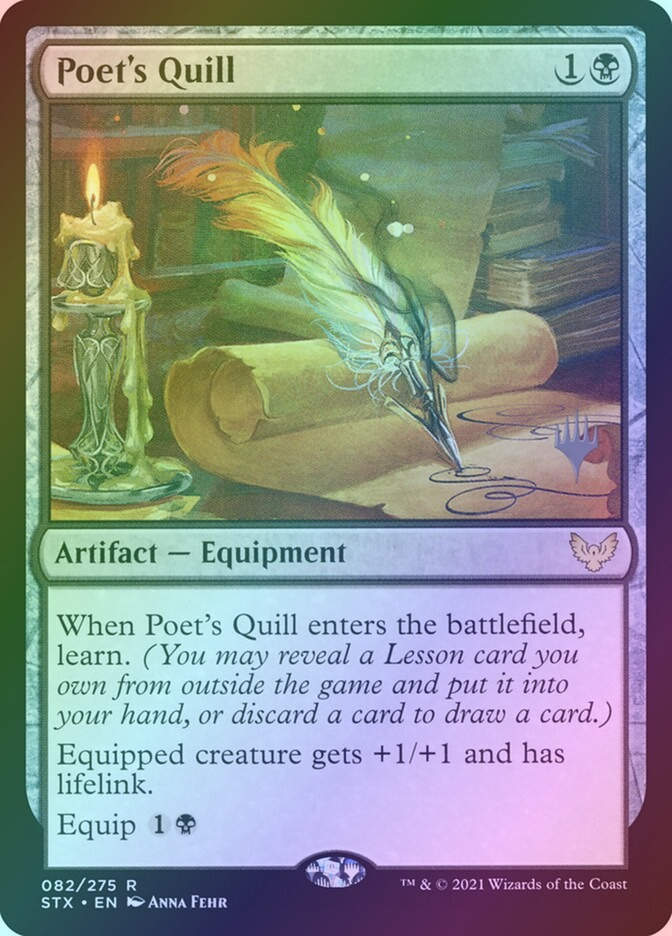 Poet's Quill (PSTX) (82p) / Foil