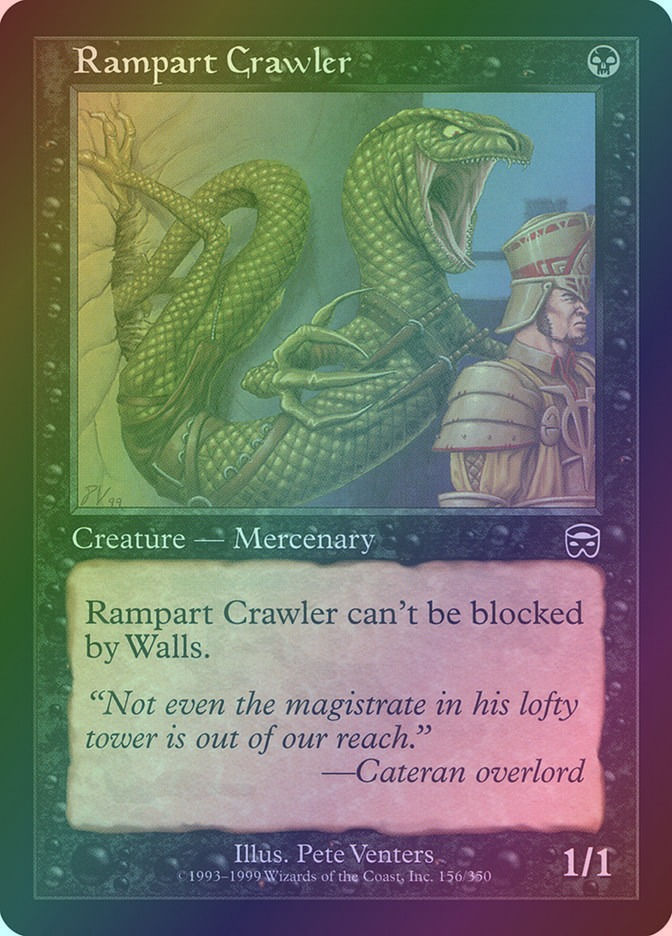 Rampart Crawler (MMQ) (156) / Foil