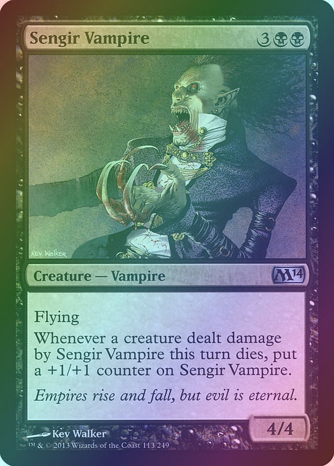 Sengir Vampire (M14) (113) / Foil