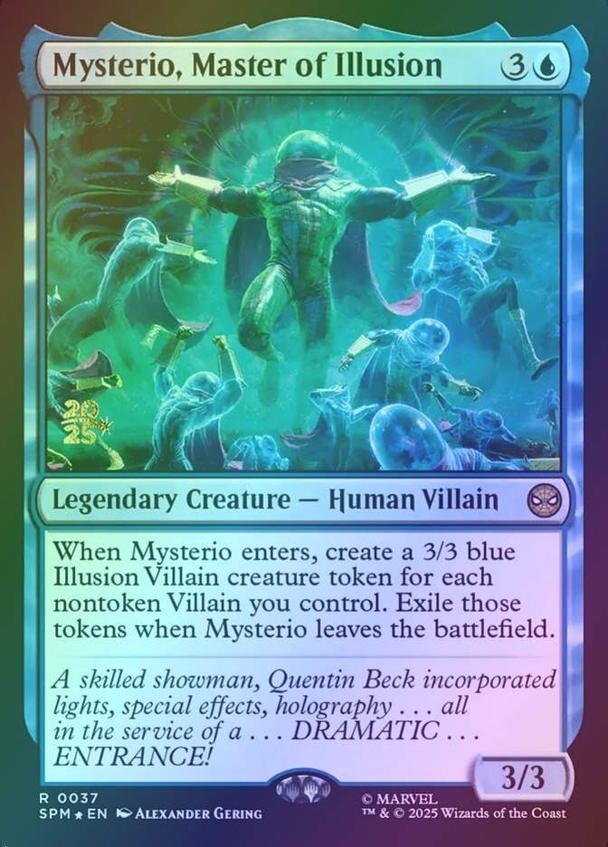 Mysterio, Master of Illusion (PSPM) (37s) / Foil