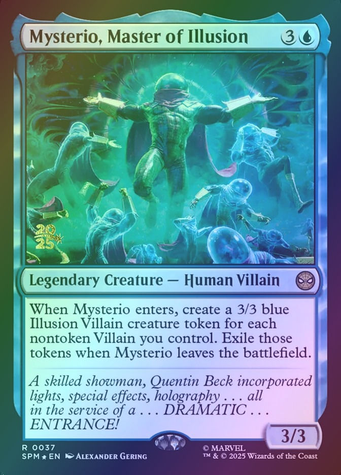 Mysterio, Master of Illusion (PSPM) (37s) / Foil