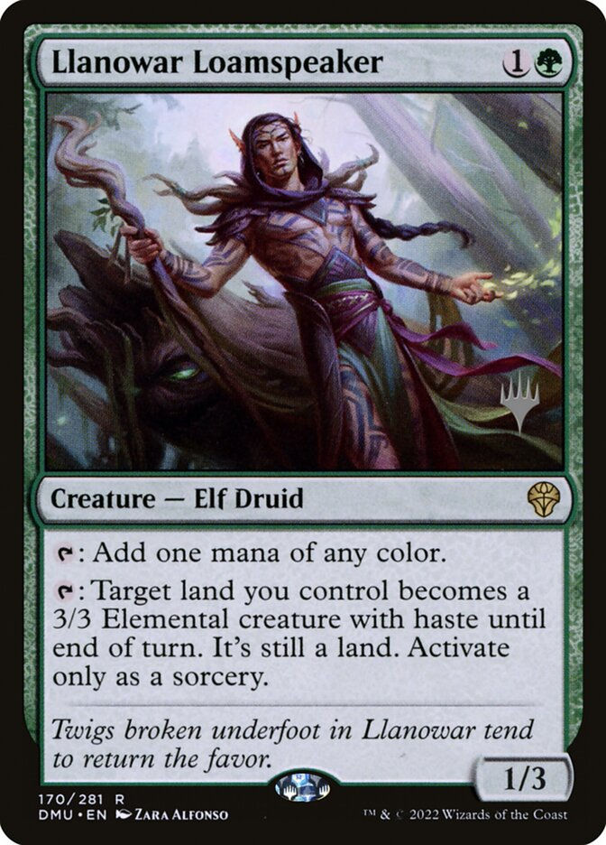 Llanowar Loamspeaker (PDMU) (170p)