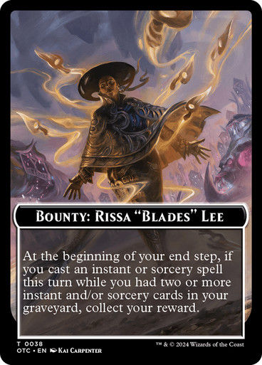 Bounty: Rissa "Blades" Lee // Wanted! (totc) (38) — cara 1 de 2