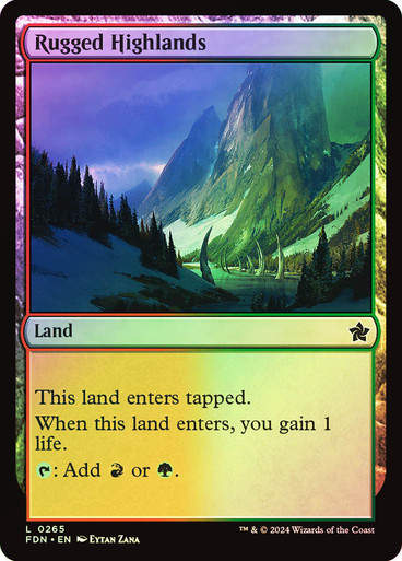 Rugged Highlands (FDN) (265) / Foil