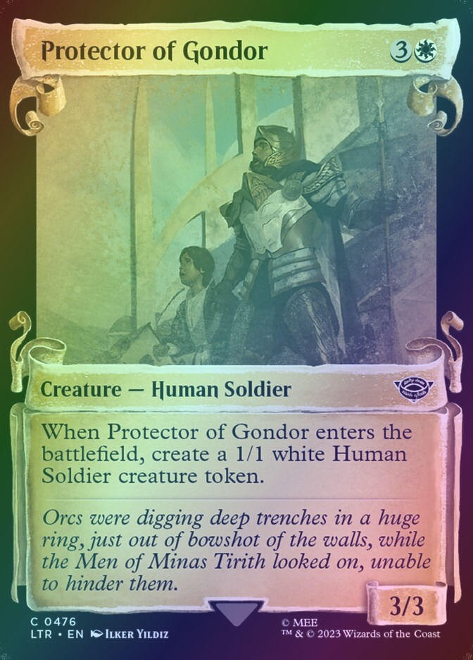 Protector of Gondor (LTR) (476) / Showcase / Foil