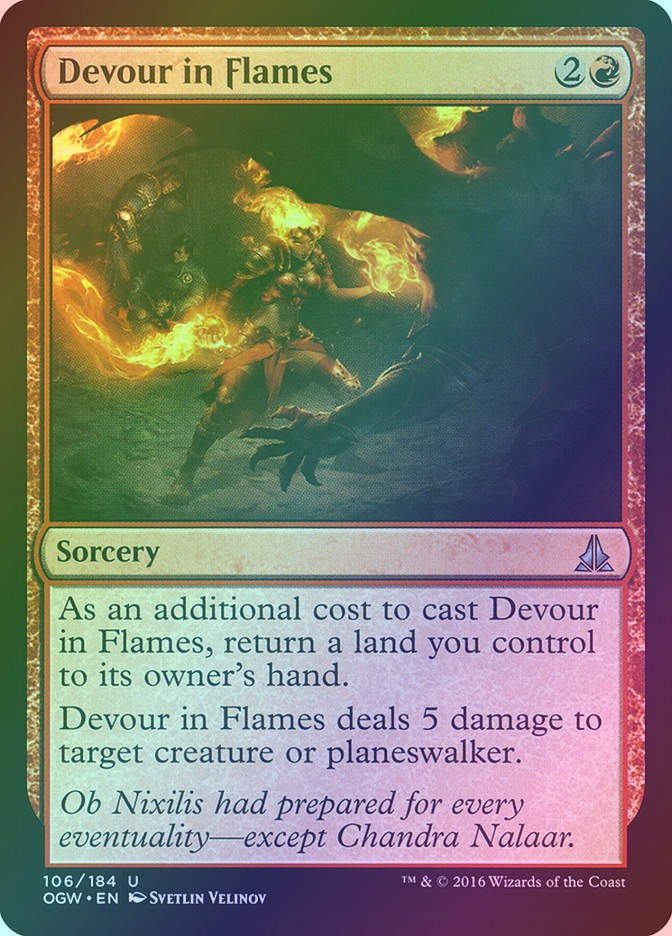 Devour in Flames (OGW) (106) / Foil