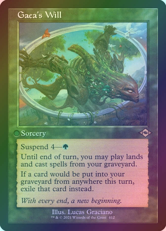 Gaea's Will (MH2) (412) / Foil