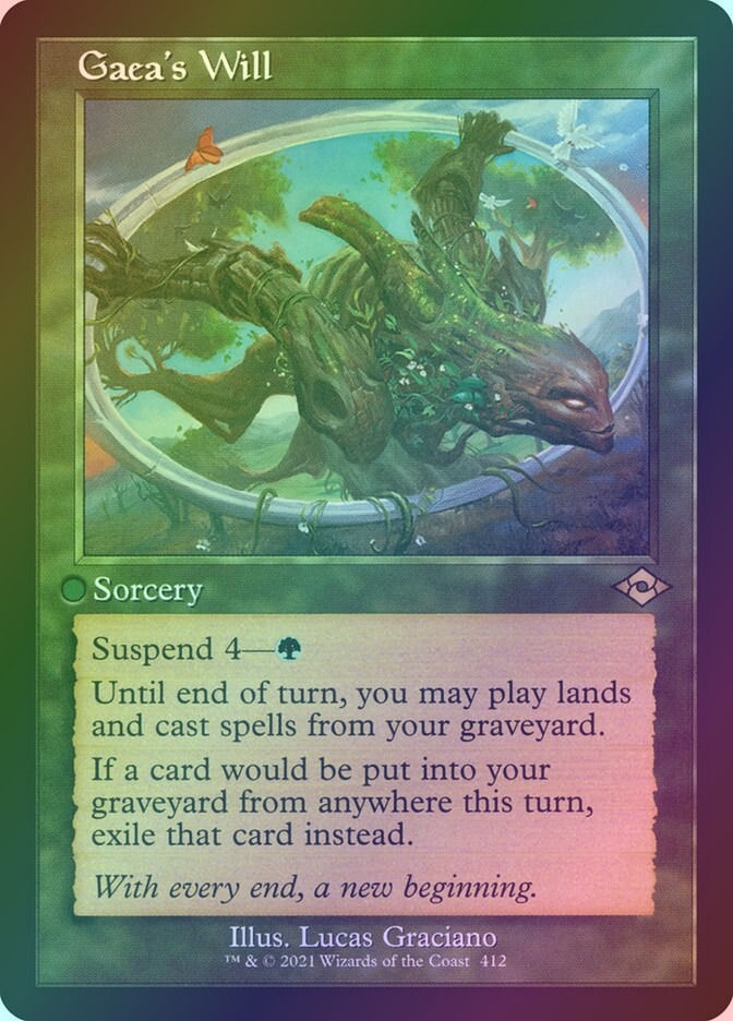 Gaea's Will (MH2) (412) / Foil