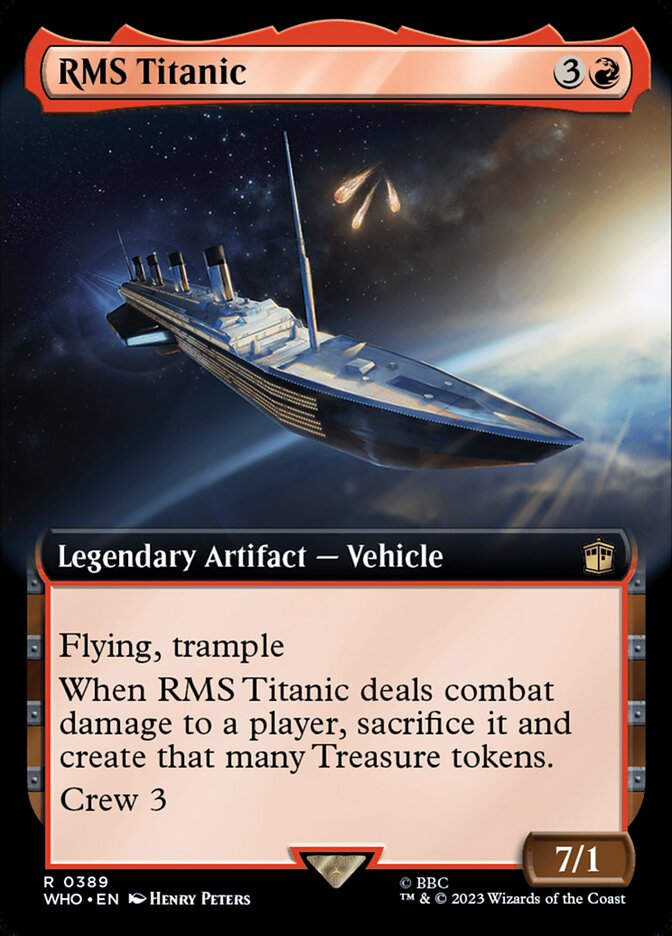 RMS Titanic (WHO) (389) / Extended Art