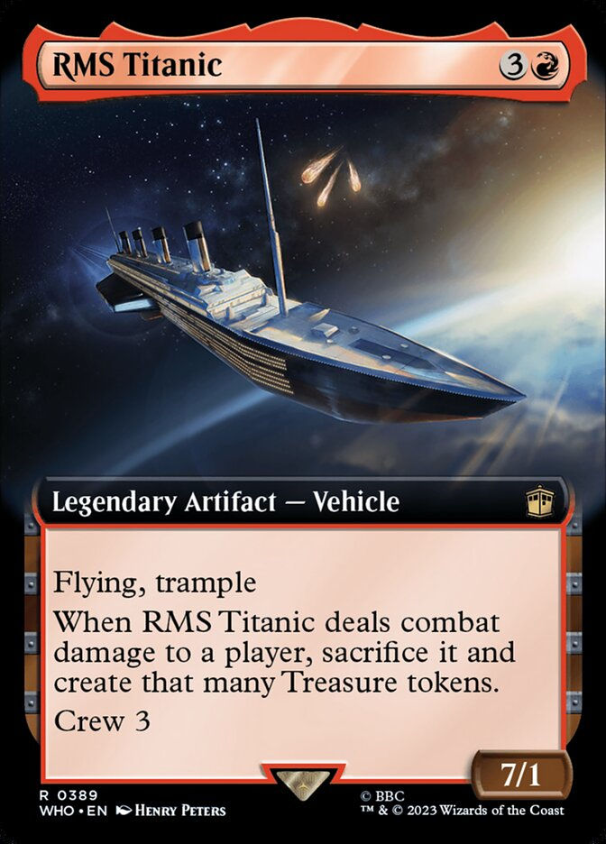 RMS Titanic (WHO) (389) / Extended Art