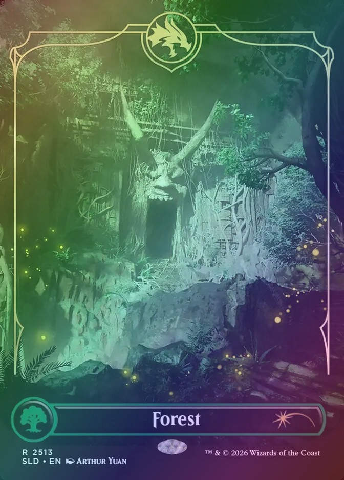 Forest (SLD) (2513) / Borderless / Foil