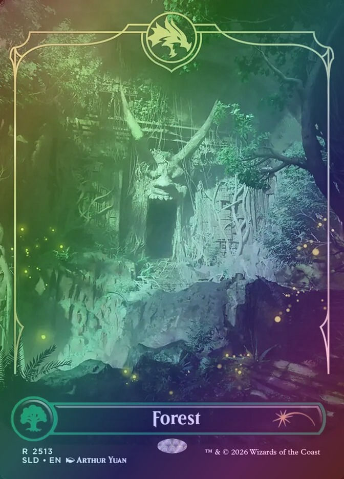 Forest (SLD) (2513) / Borderless / Foil