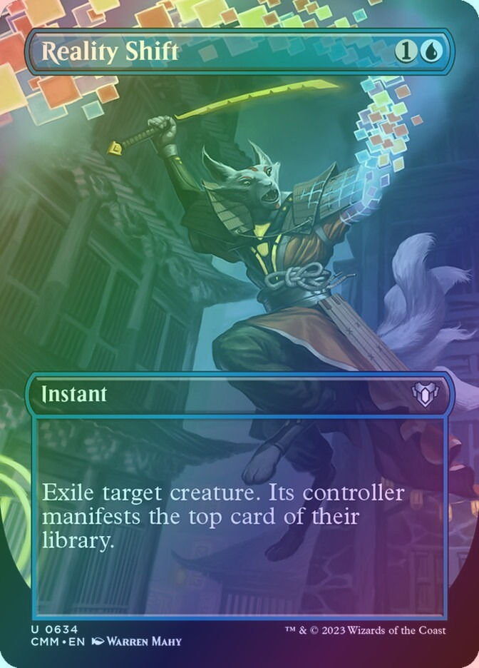 Reality Shift (CMM) (634) / Borderless / Foil