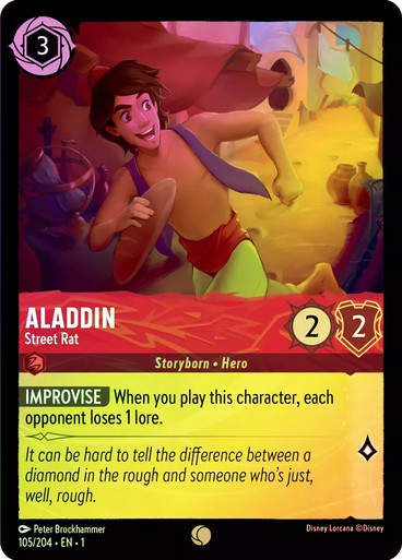 Aladdin - Street Rat (LOR_TFC) / Foil