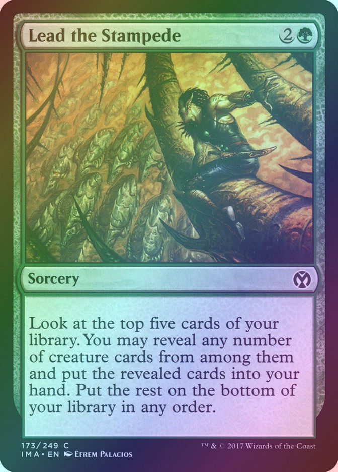 Lead the Stampede (IMA) (173) / Foil